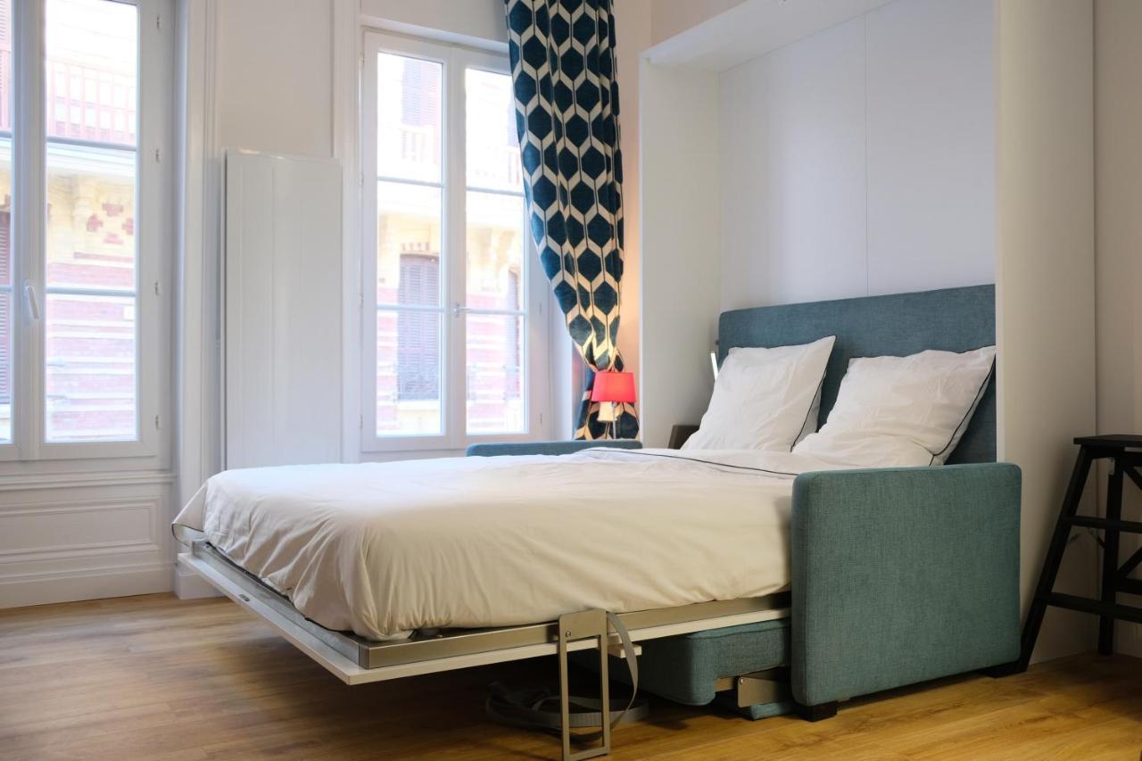 Townhouse Trouville - Appart'Hotel & Studios Bilik gambar